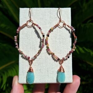 Crystal Chandelier Earrings ~ Artisan Jewelry